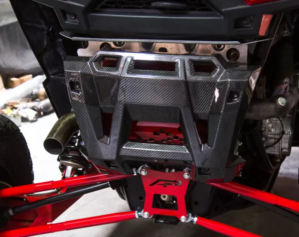 Agency Power Carbon Fiber Exhaust Shield Polaris RZR XP 1000 | RS1 | Turbo 2014-2022