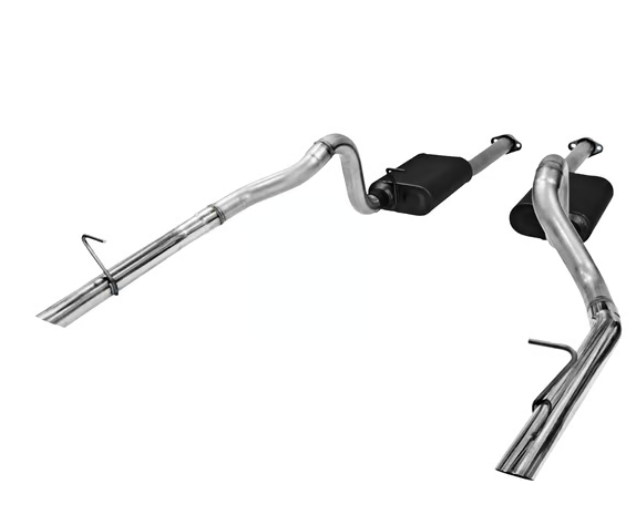 Flowmaster American Thunder Cat-back Exhaust System - 1986-1993 Ford Mustang LX 5.0. Fits coupes and convertibles.