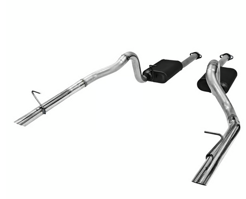 Flowmaster American Thunder Cat-back Exhaust System - 1986-1993 Ford Mustang LX 5.0. Fits coupes and convertibles.