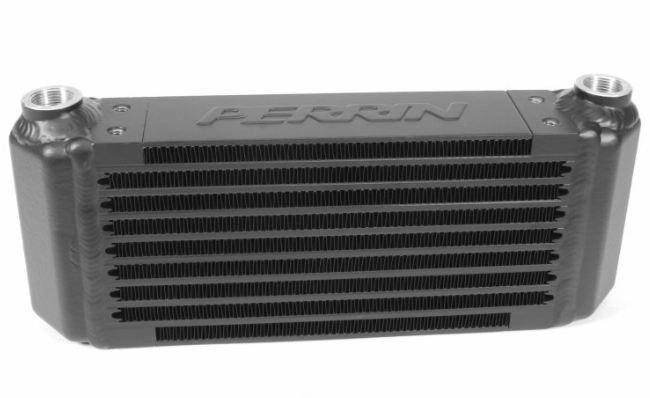 PERRIN Universal Oil Cooler Core (8 Row x 250mm Wide w/M22 Inlets)