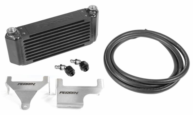 PERRIN 2015 - 2021 Subaru WRX CVT Transmission Oil Cooler Full Kit