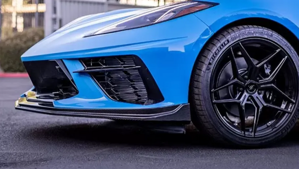 VR Aero Carbon Fiber Front Lip Spoiler Chevrolet Corvette C8