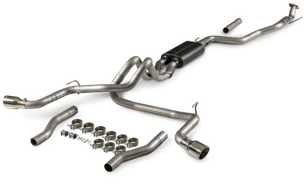 Flowmaster American Thunder Cat-back Exhaust System 2024 + Toyota Tacoma  American Thunder Dual out Side Exit