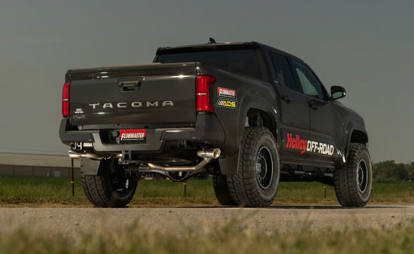 Flowmaster American Thunder Cat-back Exhaust System 2024 + Toyota Tacoma  American Thunder Dual out Side Exit