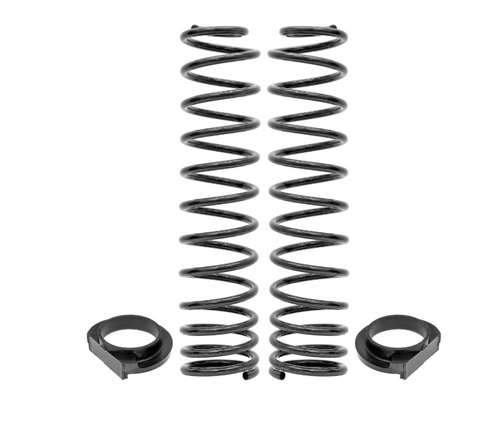 RockJock Wrangler JL 4 in. Lift Front Coil Springs and Isolators (Pair) | CE-9818FS