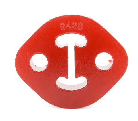 PERRIN Subaru / Universal 12mm ID 1.5in. Hole Offset Exhaust Hanger - Red (Sold Individually)