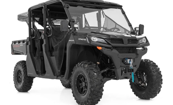 Rough Country LED Light Kit Cage Mount 2" Chrome Pair Wide Angle CFMOTO UFORCE 1000