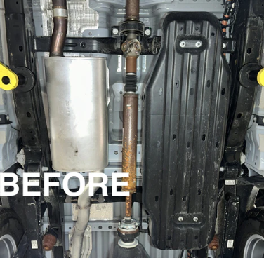 Rival 2024-2025 Ford Ranger Aluminum Gas Tank Skid Plate