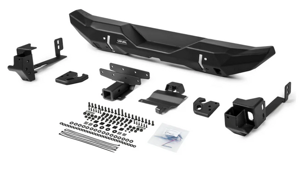 Rival 2018  + Jeep Wrangler JL Rear Aluminum Stubby Bumper