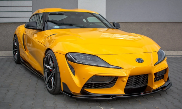 Maxton Design V1 Gloss Black Side Skirts - 2020 + Toyota Supra