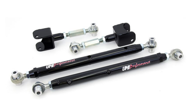 UMI Performance 78-88 GM G-Body Double Adjustable Upper & Lower Rear Control Arms Kit