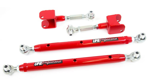 UMI Performance 78-88 GM G-Body Double Adjustable Upper & Lower Rear Control Arms Kit