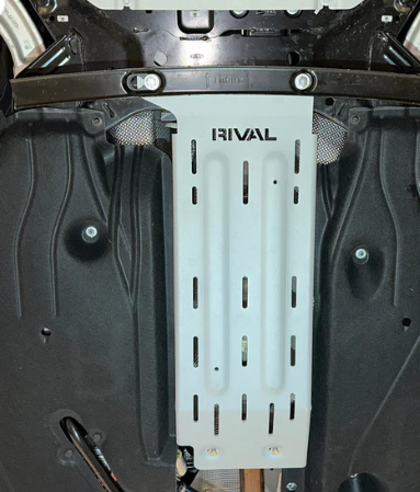 Rival 2022-2025 Ford Maverick Hybrid 2WD ONLY Aluminum Catalytic Converter Skid Plate