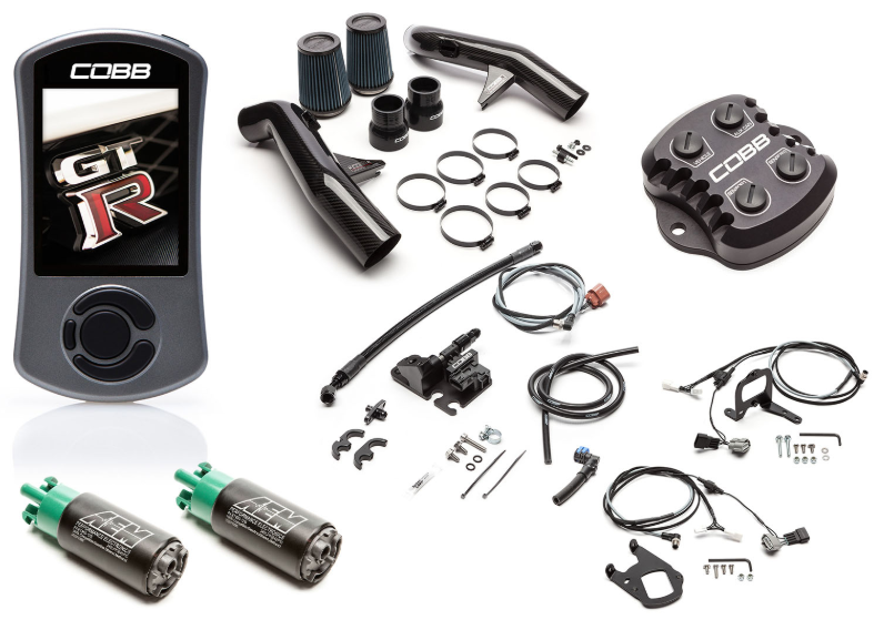 Cobb 2009 - 2014 Nissan GT-R Stage 1+ Carbon Fiber Power Package (NIS-006) w/ TCM Flashing