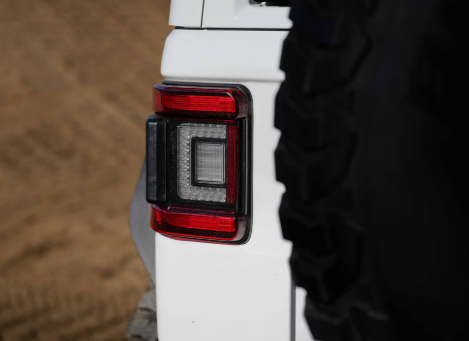 Morimoto Jeep Wrangler JL (2018+) XB LED Low Profile Tail Lights (Red)