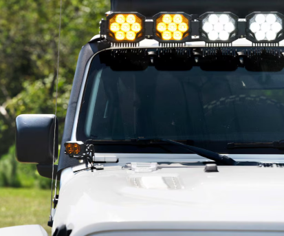 Morimoto Jeep Wrangler JL (2018+) Light Bar Roof Mounts