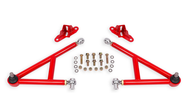 BMR 2011 - 2014 Ford Mustang ( including GT500 ) Lower A-Arm Kit - Red