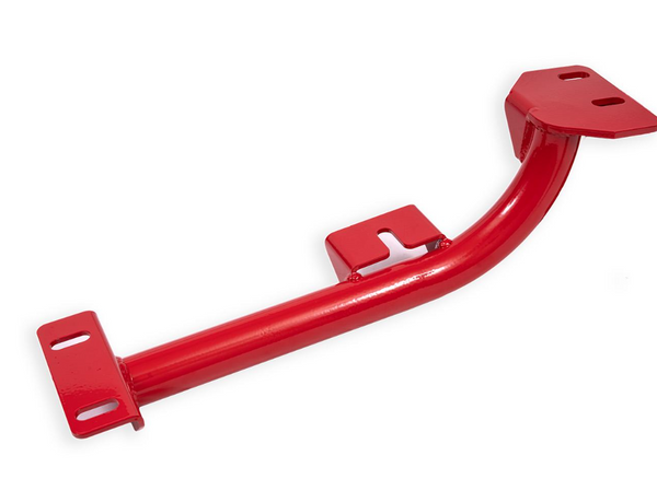 BMR 1998 - 2002 GM F-Body ( Camaro / Firebird ) 4th Gen Transmission Conversion Crossmember 4L60E/LS1 - Black / Red