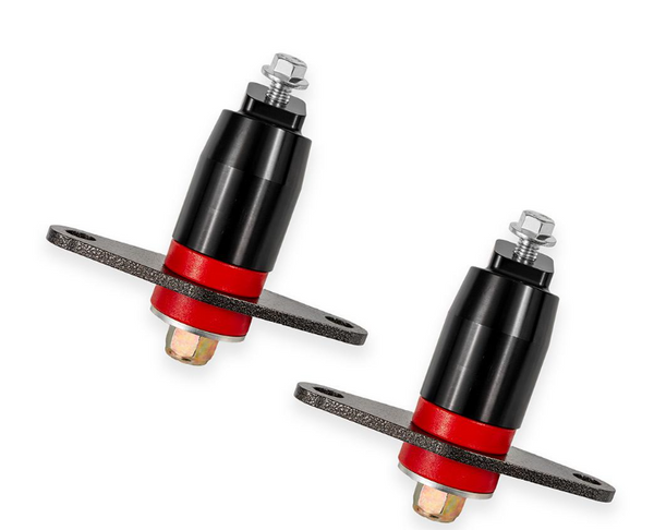 BMR 2016 - 2024 6th Gen Camaro Motor Mount Kit (Polyurethane) - Black Anodized