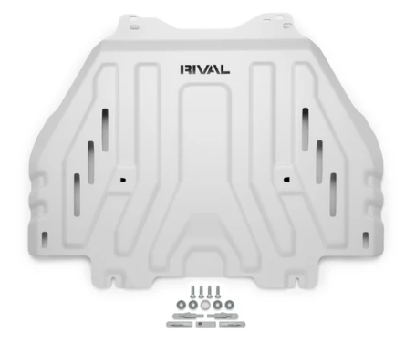 Rival 2025 + Toyota 4Runner 6th Gen / 2024 +  Lexus GX550 Aluminum Transmission Catalytic Converter Skid Plate