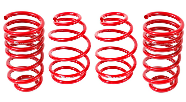 BMR 2010 - 2015 5th Gen Camaro V8 Lowering Spring Kit (Set Of 4) - Red