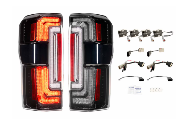 Morimoto Ford Super Duty (2023+) XB LED Tail Lights (Smoked)