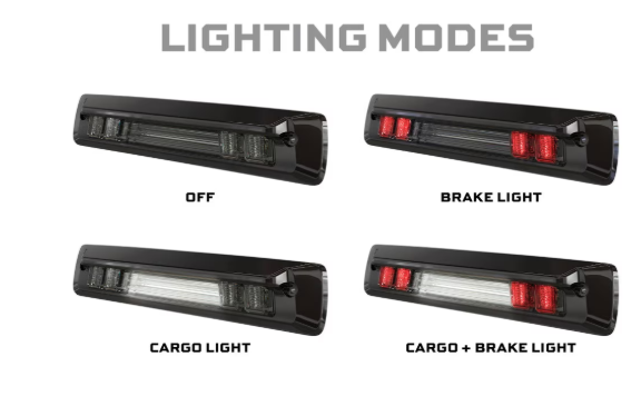 Morimoto X3B LED Third Brake Light: Colorado/Canyon ( 2015 + / Clear Lens)