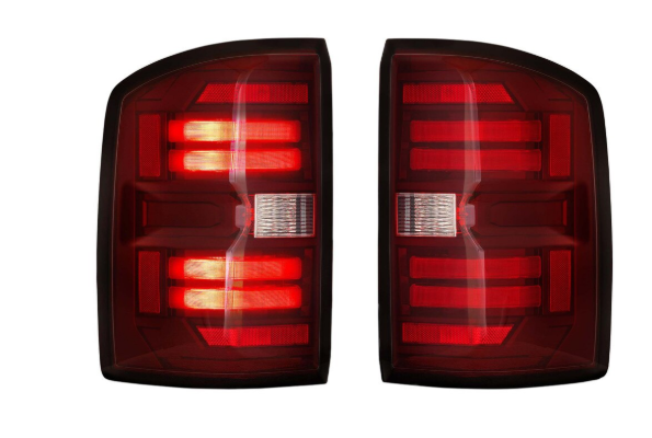 Morimoto GMC Sierra 1500 (2014 - 2018) XB LED Tail Lights Red / Smoked