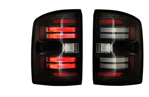 Morimoto GMC Sierra 1500 (2014 - 2018) XB LED Tail Lights Red / Smoked