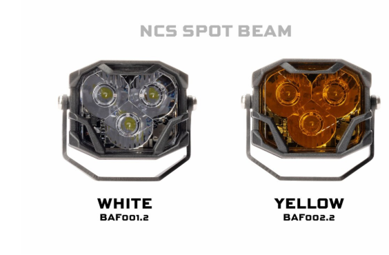 Morimoto 4Banger LED Pods: NCS Spot Beam