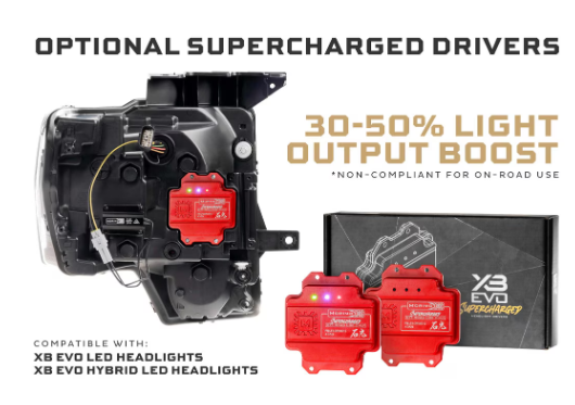 Morimoto Ford F-150 ( 2009 - 2014 ) XB Evo Hybrid LED Headlights