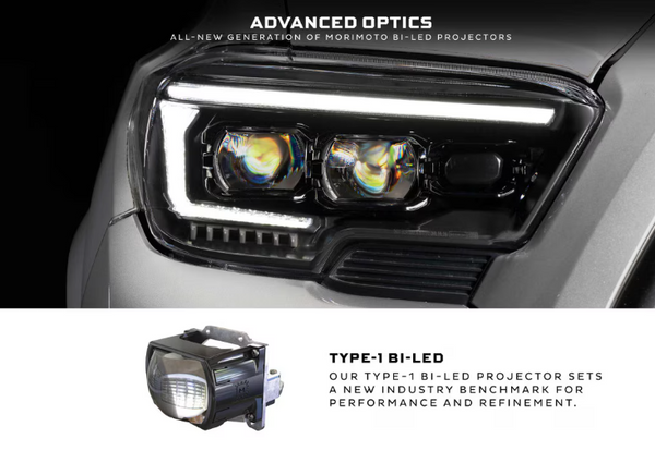 Morimoto Toyota Tacoma ( 2016 - 2023 ) XB Evo Hybrid LED Headlights