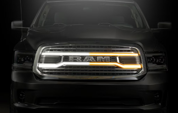 Morimoto Dodge Ram 1500 ( 2013 - 2018 ) XBG LED DRL Grille (Chrome / Black)
