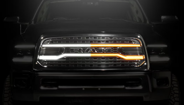 Morimoto Dodge Ram 2500 / 3500 HD  ( 2013 - 2018 ) XBG LED DRL Grille (Chrome / Black)