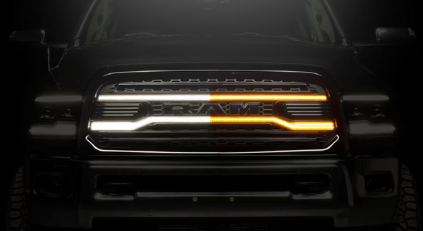 Morimoto Dodge Ram 2500 / 3500 HD  ( 2013 - 2018 ) XBG LED DRL Grille (Chrome / Black)