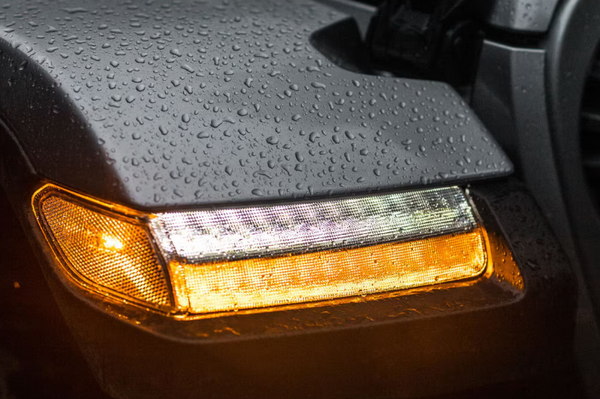 Morimoto XB LED DRLs: Jeep JL / JT Wrangler / Gladiator ( 2018 + / Smoked Lens / Set)