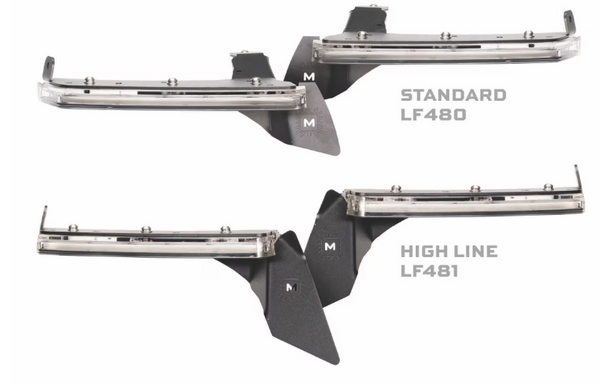 Morimoto 2018+ Jeep Wrangler JL / 2020+ Jeep Gladiator JT XRGB Fender Flare Chop Kit