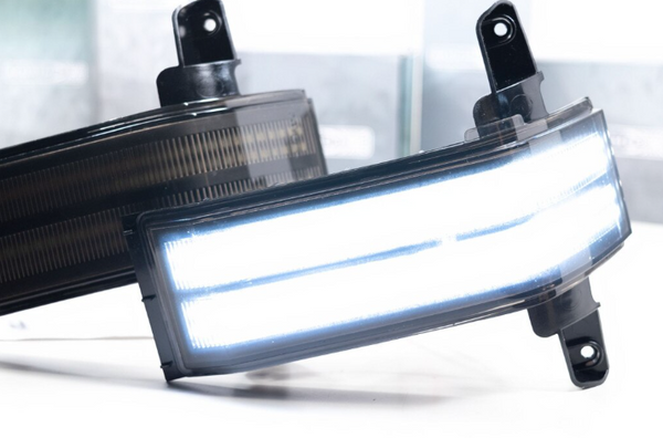 Morimoto XB LED Side Mirror Lights: 2014 - 2018 Silverado / Sierra 1500 / 2014 - 2019 2500 / 3500 HD