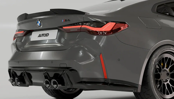 TRE G82 M4 Carbon Fiber PR-1 Rear Trunk Spoiler