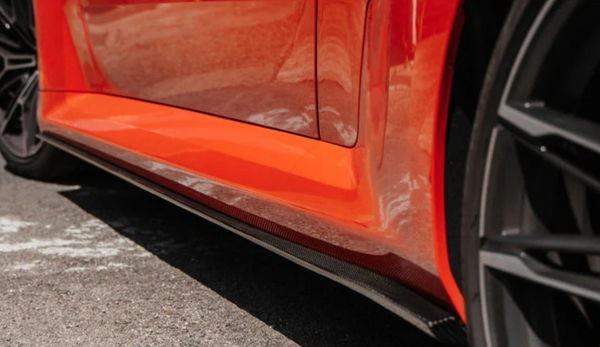 TRE G87 M2 Carbon Flat Side Skirt Set