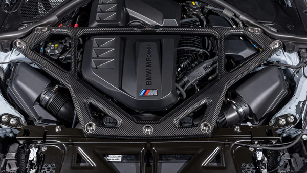 Eventuri BMW G8X M2 / M3 / M4 CSL Carbon Strut Brace - Gloss