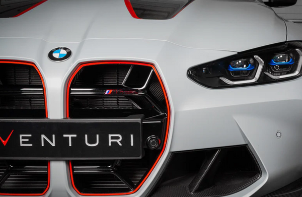 Eventuri BMW G8X M3 / M4 Black Carbon Intake Scoop Set - Gloss