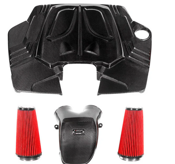 Eventuri Porsche Cayenne 3.0 Turbo V6 Black Carbon Intake System