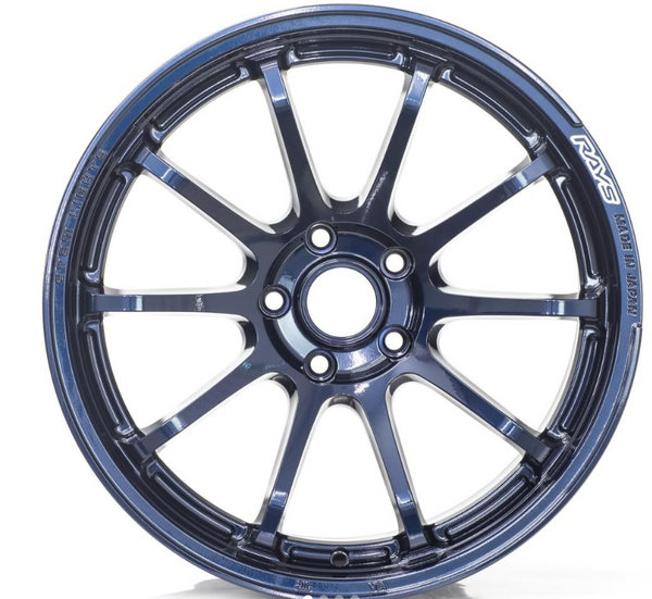 Gram Lights 57NR 18x9.5 +38 5x114.3 Eternal Blue Pearl Wheel