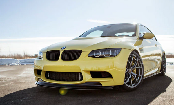 IND BMW E9X M3 Gloss Black Front Grille Set