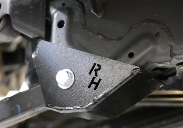 Rock Hard 4x4™ Bolt-On Front and Rear Upper/Frame Side Control Arm Skid Plates for Jeep Gladiator JT 2020 - 2023 [RH-80518]