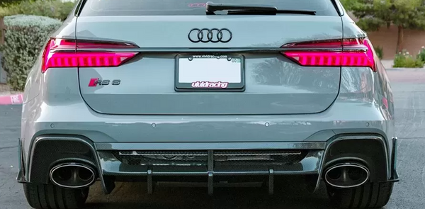 VR Aero Carbon Fiber Rear Diffuser Audi RS6 Avant C8