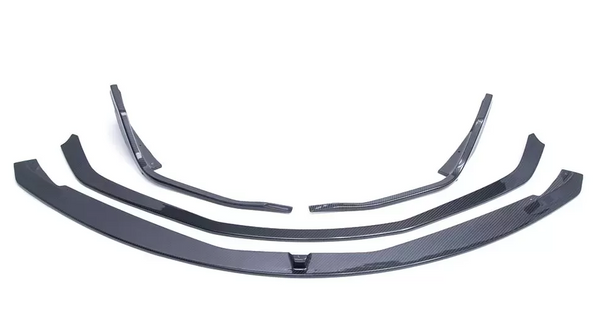 VR Aero Carbon Fiber 4 Piece Front Lip Toyota A90 Supra 2020+