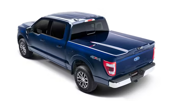 UnderCover 2022 + Ford F-150 Crew Cab 5.7ft Elite LX Bed Tonneau Cover - Atlas Blue