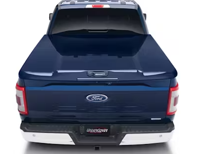 UnderCover 2022 + Ford F-150 Crew Cab 5.7ft Elite LX Bed Tonneau Cover - Atlas Blue